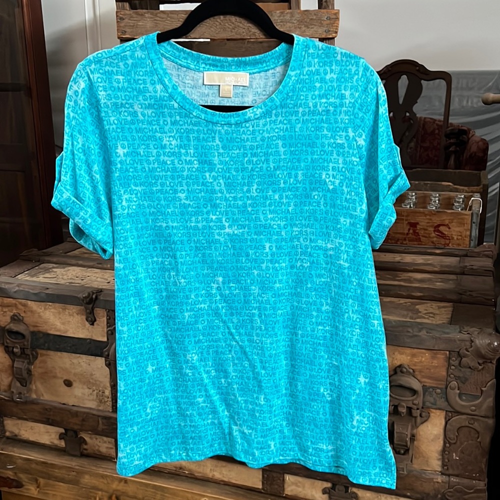 Micheal Kors Bottom Sleeve Top- Super Soft! NWOT!